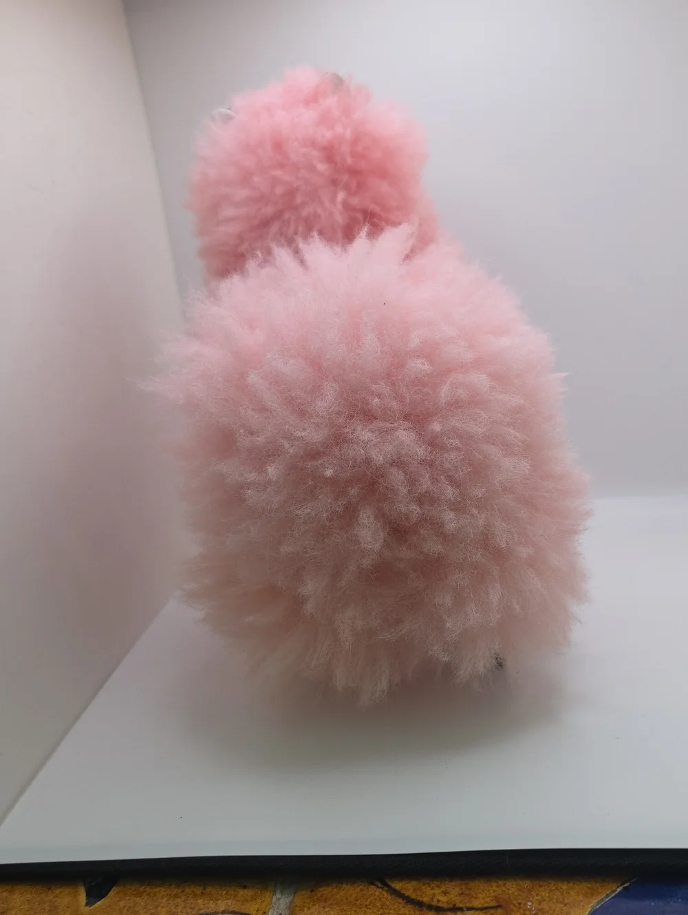 Plush Pink Artisanal Alpaca Plush Stuffed Toy